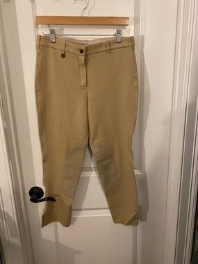 On Course Tan Riding Breeches Pants